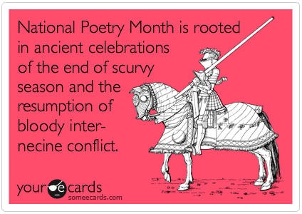 National Poetry Month